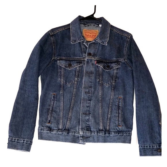 levi's stonewash jacket